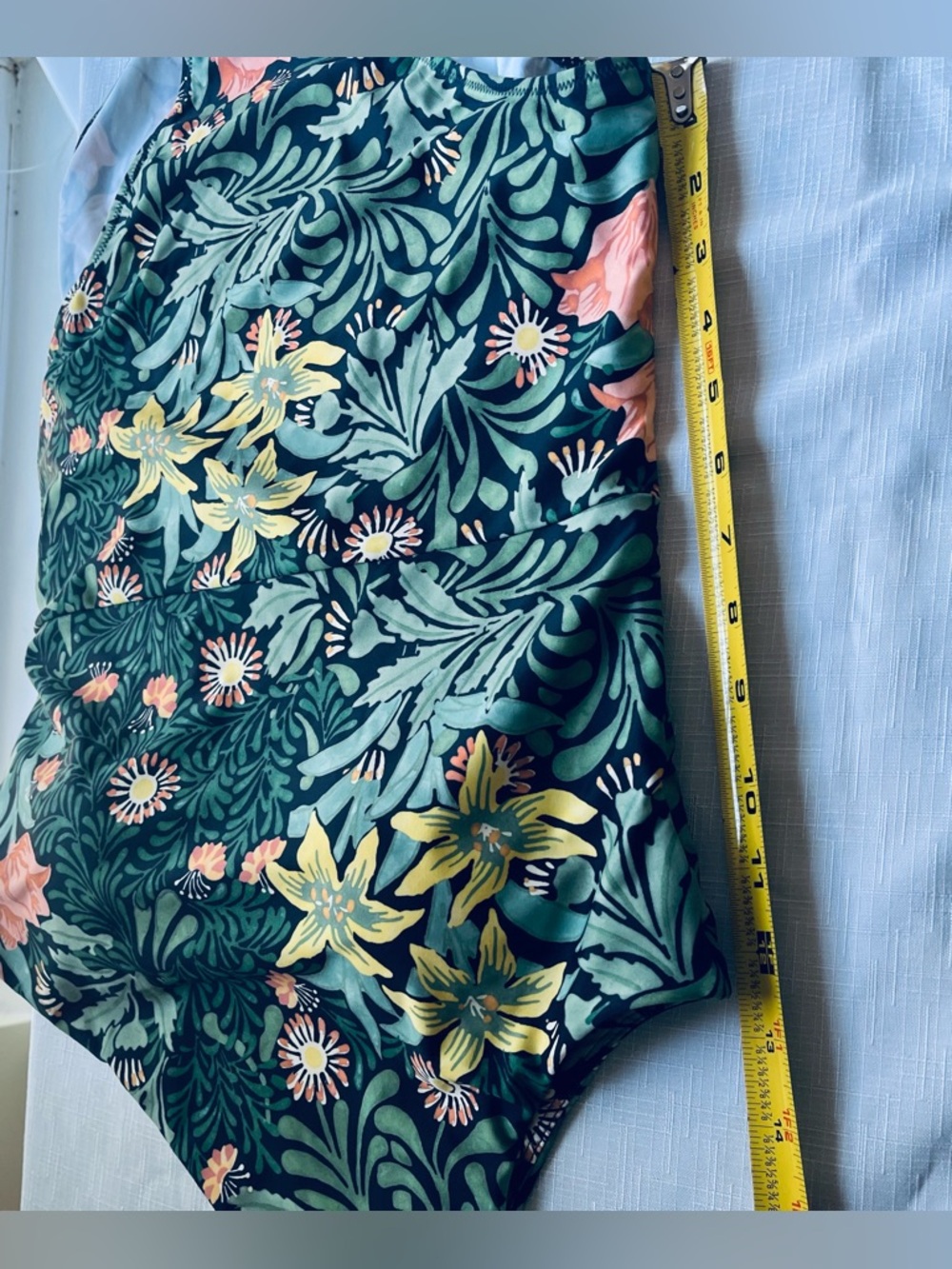 Summersalt Sidestroke Floral Print One-Piece Swimsuit - Picture 10 of 12